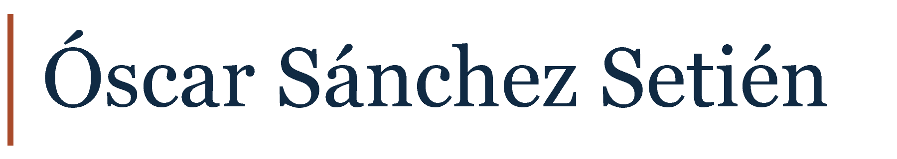 Óscar Sánchez